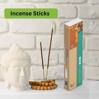 Prime Orgoveda Javadhu Incense Sticks | 100% Natural Charcoal-Free Agarbatti | Long-Lasting Javadhu Aroma for Prayer, Pooja & Meditation (Pack of 50 Sticks)