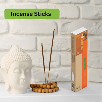 Prime Orgoveda Royal Legacy Incense Sticks | 100% Natural Charcoal-Free Agarbatti | Long-Lasting Royal Legacy Aroma for Prayer, Pooja & Meditation (Pack of 50 Sticks)