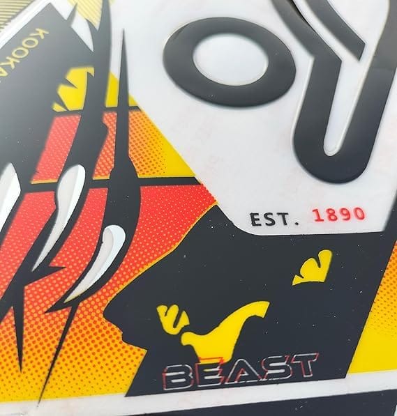 VR3 INTERNATIONAL | 3D BST Edition | English Willow | Embossed Cricket Bat Sticker (Red)