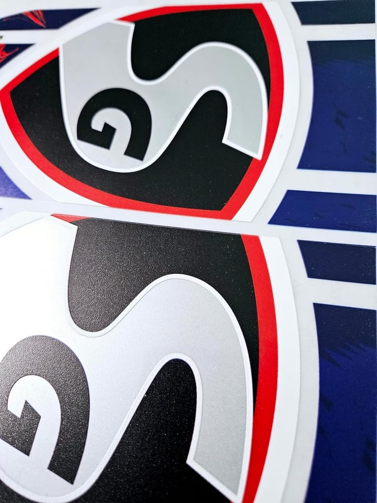 VR3 INTERNATIONAL | Cricket Bat Sticker 4D Digital Embossed English Willow Fiber Tape Sports Accessories Protection, Dragon Red