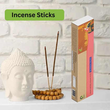 Prime Orgoveda Blossom Fruits Incense Sticks | 100% Natural Charcoal-Free Agarbatti | Long-Lasting Blossom Fruits Aroma for Prayer, Pooja & Meditation (Pack of 50 Sticks)