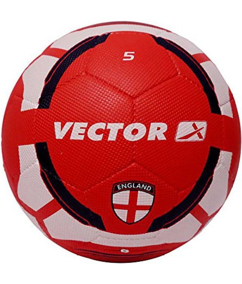 Vector X - Red Rubber Football ( Pack of 1 )