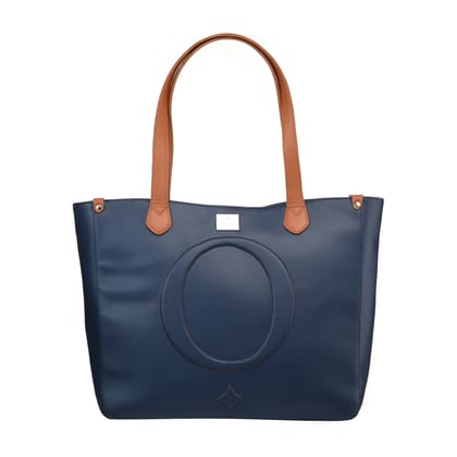 BLUE VIOLA TOTE BAG