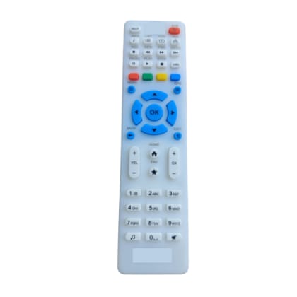 V3Deals Replacement DTH Remote for NXT Digital Set Top Box | Compatible with NXTDigital HD Setup Box | Please Match The Image with Your Old Remote (NXT White)
