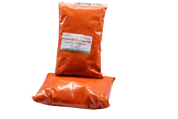 Venkata Bhavani Flour Mill FSSAI Certified Premium Spice pickle Red chilly Powder /Flour Powder Packet