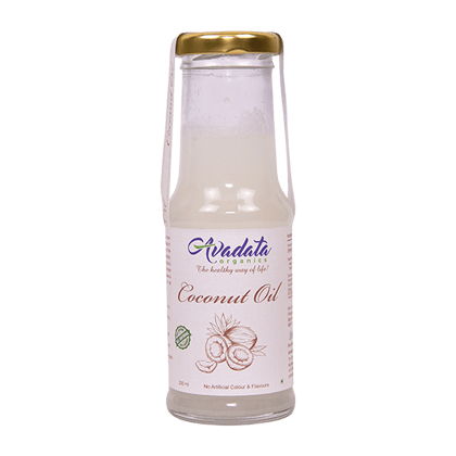 Avadata Organics Pure Coconut Oil - 200 ML