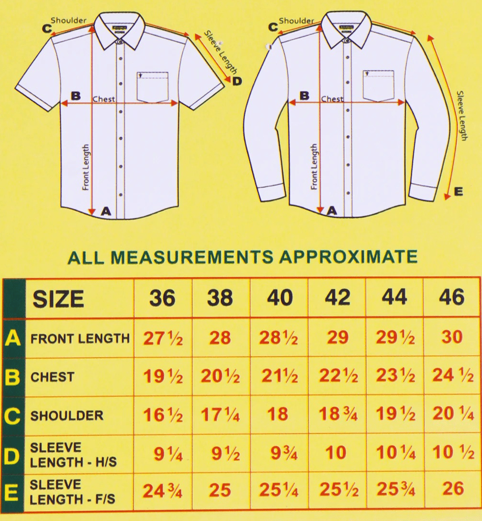 Size Guide Size Guide