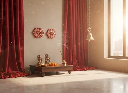 Handcrafted Shubh Labh Hexagon Decor Set for Diwali & Home Entrance