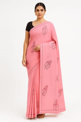 Urban Grace Handcrafted Cotton Saree