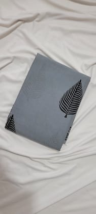 Shadow Leaf Handcrafted Cotton Saree