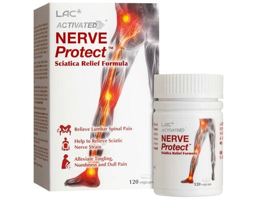 LAC Activated Nerve Protect 120 Capsules