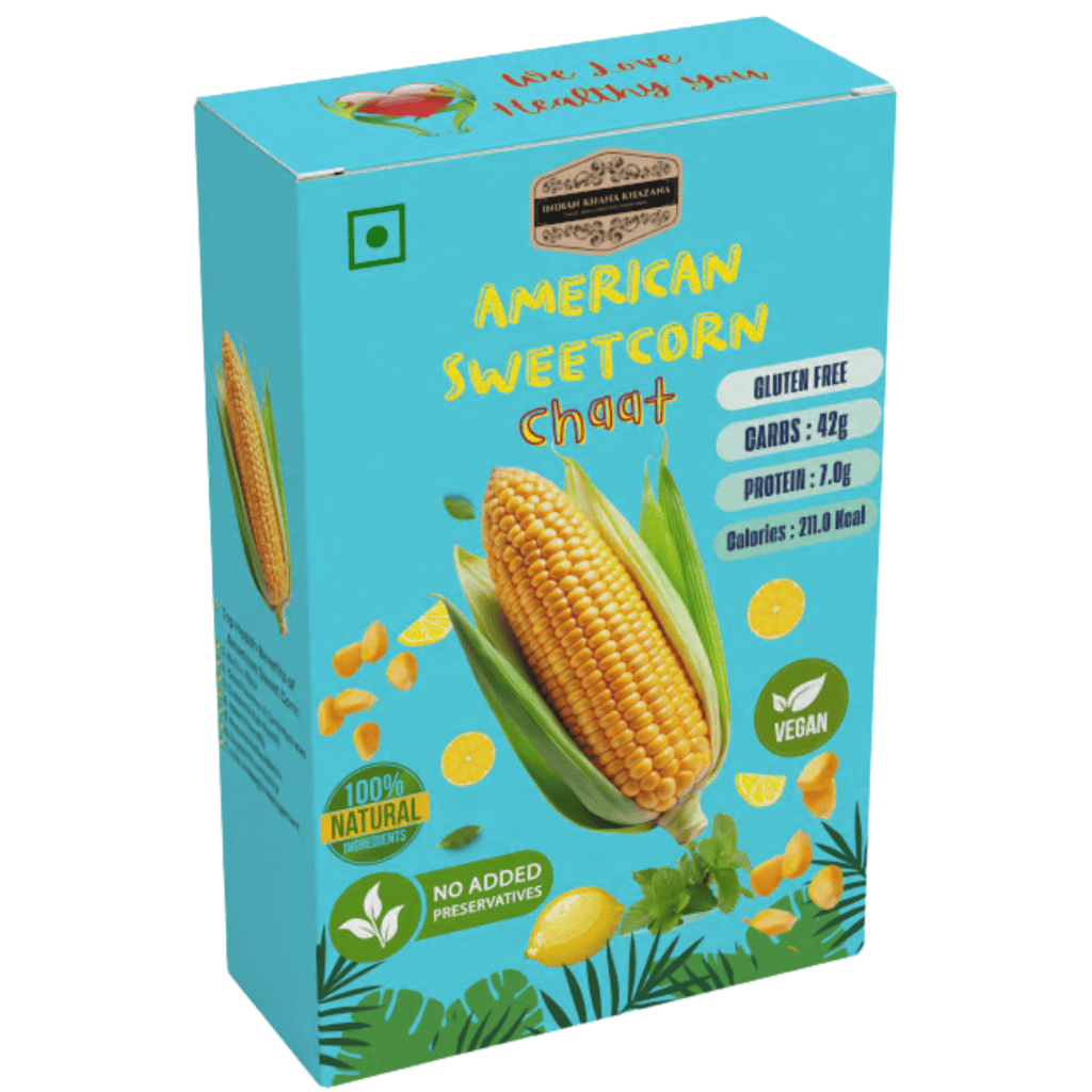 American Sweet Corn Chaat 200gm+200gm | No Added Preservatives