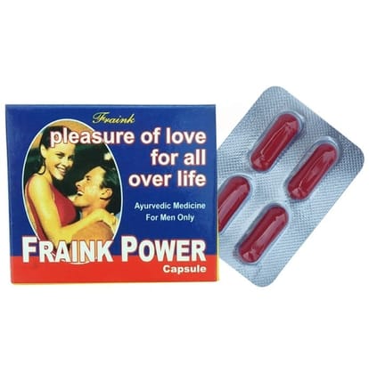 Fraink Power Capsule for Men's sensitivity