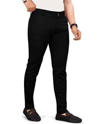 ikigai Regular Flat Men's Chinos - Blue ( Pack of 1 )