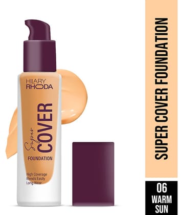 Hilary Rhoda Matte Liquid For All Skin Types Skin Ivory Foundation Pack of 1