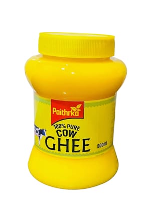 Paithrka 100% Pure Cow Ghee | Premium Desi Ghee 500ml Jar