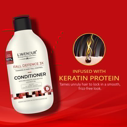 L'avenour Thinning & Hair Fall Control Conditioner For Men & Women with Pro Keratin - 250ml