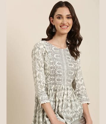 Cotton Blend Short Kurti For Women (Pack of 1)