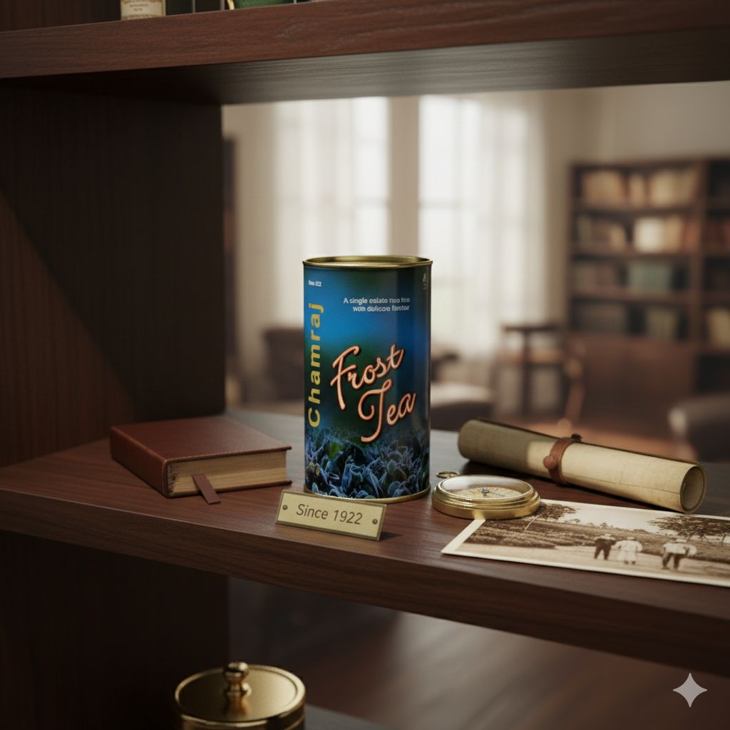 CHAMRAJ Frost Tea 50 g | Pack of 1 | Total 50 g | A Single Estate Rare Tea with Delicate Flavour | Chamraj Finest Nilgiri Tea