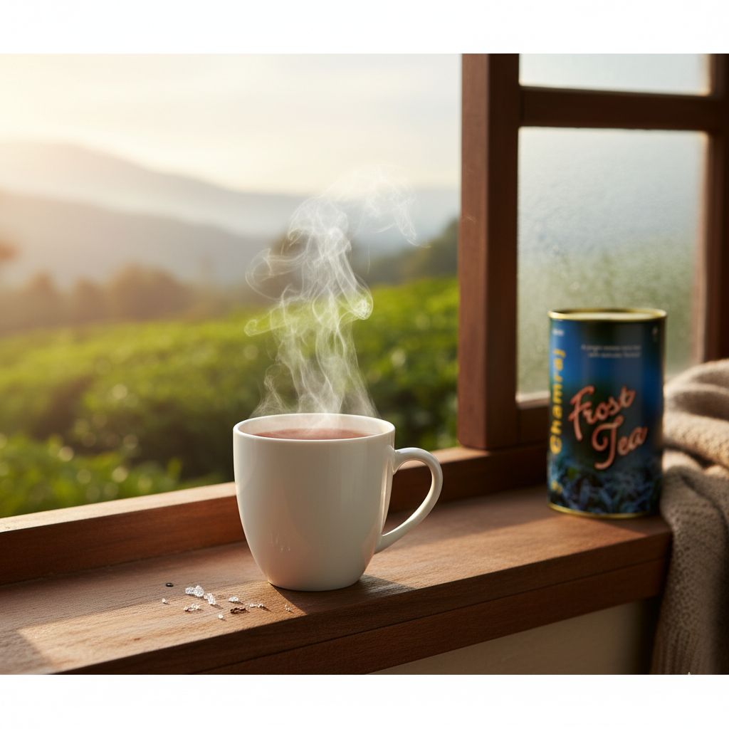 CHAMRAJ Frost Tea 50 g | Pack of 1 | Total 50 g | A Single Estate Rare Tea with Delicate Flavour | Chamraj Finest Nilgiri Tea