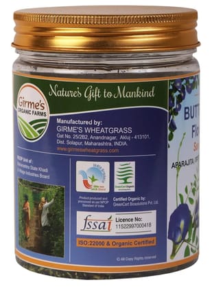 PNC- Ayurvedic Ritual Hot Beverage Blue Tea-Butterfly Pea 50 Gms. Way to Healthy Tranquilizin Sedative Properties.