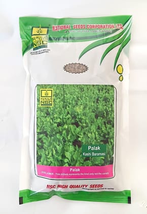 NSC Palak Kashi Baramasi variety, 250 gram T/L seed