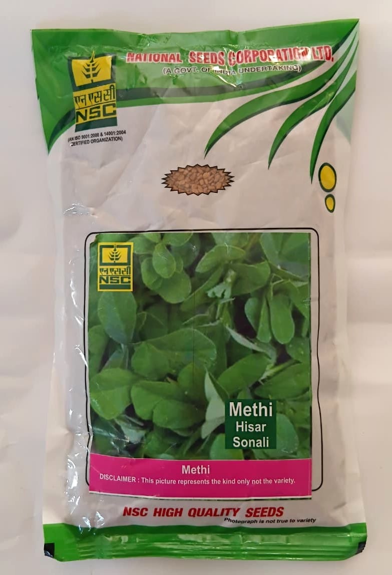 NSC Methi Hisar Sonali variety, 500 gram T/L seed