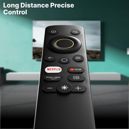 V3Deals Infrared Remote Control for RealmeSmart 4K Android LED OLED QLED TV Replacement for Original, realme Remote with Netflix Prime Video and YouTube Hot Keys (Realme Non Voice) V3Deals Infrared Remote Control for RealmeSmart 4K Android LED OLED QLED TV Replacement for Original, realme Remote with Netflix Prime Video and YouTube Hot Keys (Realme Non Voice)