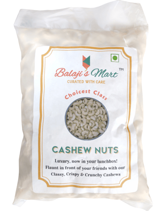 Balaji’s Mart Swadeshi W320 Kaju 454g – Healthy Crunchy Cashew Nuts, Protein‑Rich Dry Fruit