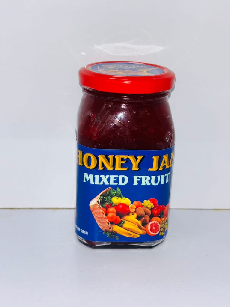 Honey Jam Mixed Fruit Spread - Delicious Fruit Preserve 500g