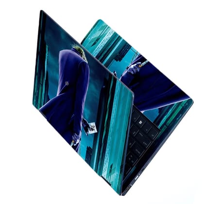 Full Body joker Laptop Skin Stickers Decal Cover for All Models (Size 15.6 inch) ANM-87