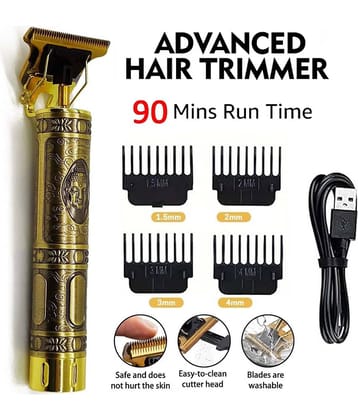 Intimify Hair/Beard trimmer Gold Corded,Cordless Beard Trimmer With 90 minutes Runtime