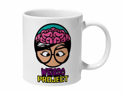 Multicolor Weirdo Project Ceramic Mug