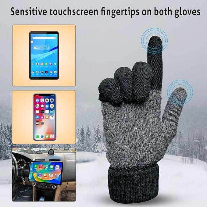 Gym Workouts Full Finger Bike Riding Gloves for Men