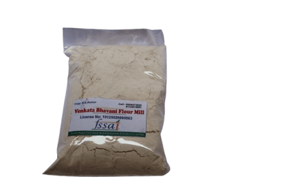 Venkata Bhavani Flour Mill Premium Fresh Milled Gram Flour Packet of half--5 00grams