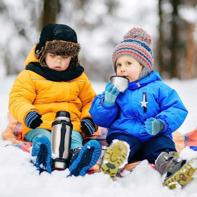 Woolen Winter Warm Kids Hand Gloves (1PAIR) 3 Years-4 Years