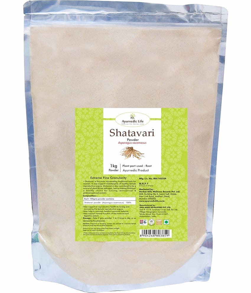 Ayurvedic Life Shatavari Powder 1 Kg Pack of 1