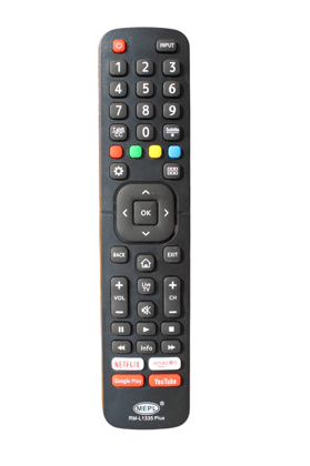 V3Deals Compatible VU/LloydTv/HisenseTv/China/Chinese Original Long Common Remote Control for LCD/LED Smart TVs | Non Voice | Exactly Same Remote Will Work Only (VU L1335 Plus)