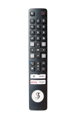 V3Deals Remote Control Compatible for TCL TV RC901V | LED Smart 4K Android TV | Non-Voice Remote, No Gogle Assistant | Match Each Button Before Purchase | Exactly Same Remote Will Work Only (TCL Zee5) V3Deals Remote Control Compatible for TCL TV RC901V | LED Smart 4K Android TV | Non-Voice Remote, No Gogle Assistant | Match Each Button Before Purchase | Exactly Same Remote Will Work Only (TCL Zee5)