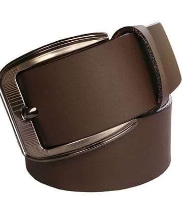Wholesome Deal - Brown PU Men's Casual Belt ( Pack of 1 )