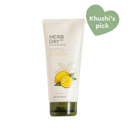 Herb Day 365 Foaming Cleanser- Lemon & Grapefruit 170ml-Default Title