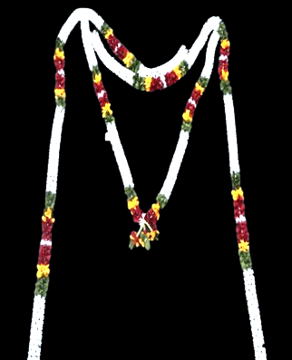 NLR URBAN Traditional Multi-Color Artificial Flower Garland for Weddings & Decorations