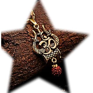 OM TRISHUL PENDENT (WITHOUT CHAIN)