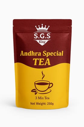S.G.S King Andhra Special Tea Powder 250g