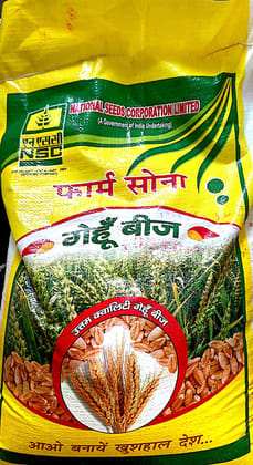 NSC Farm Sona High Quality Wheat/ DBW-187 C/S Seeds (20 Kg) for Superior Yields NSC Farm Sona High Quality Wheat/ DBW-187 C/S Seeds (20 Kg) for Superior Yields