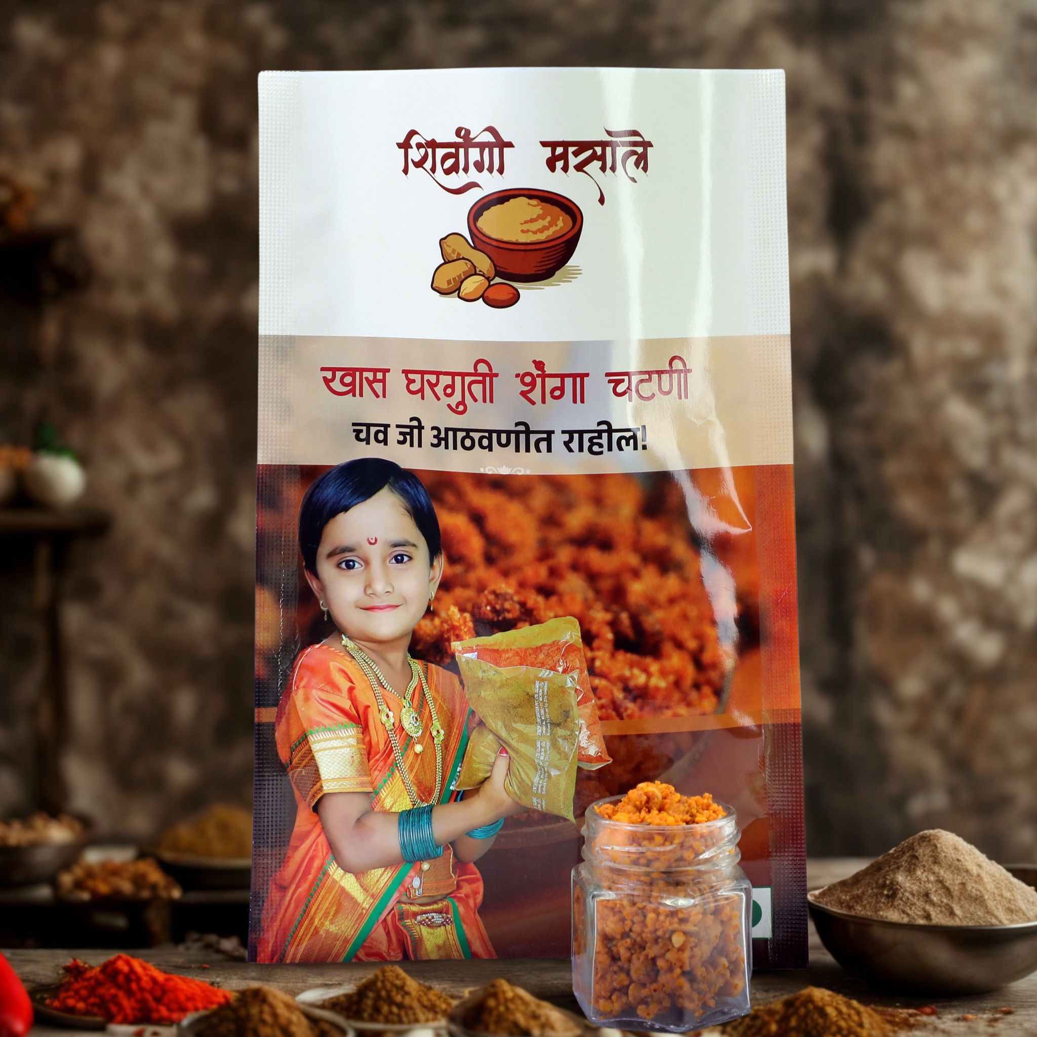 Shenga Chutney 200 g Each [15X21cm]