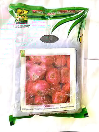 NSC National Seeds Corporation High Quality Onion/AFLR T/L Seeds Packet 1 Kg