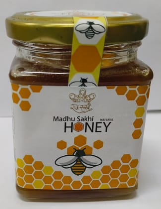 Raj Sakhi Pure Honey - Nature's Sweetness, Handcrafted, 250g