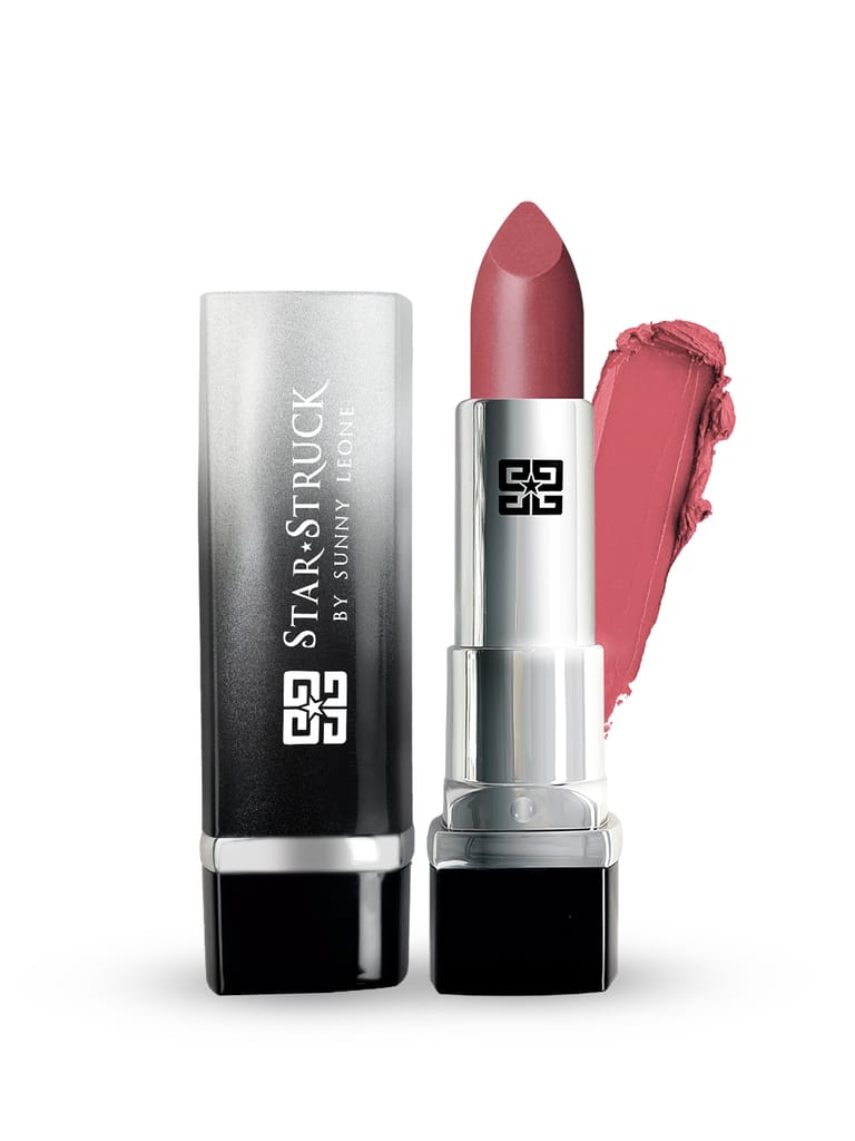 Star Struck by Sunny Leone Luxe Matte Lipstick - Sugar Plum, 4.2g