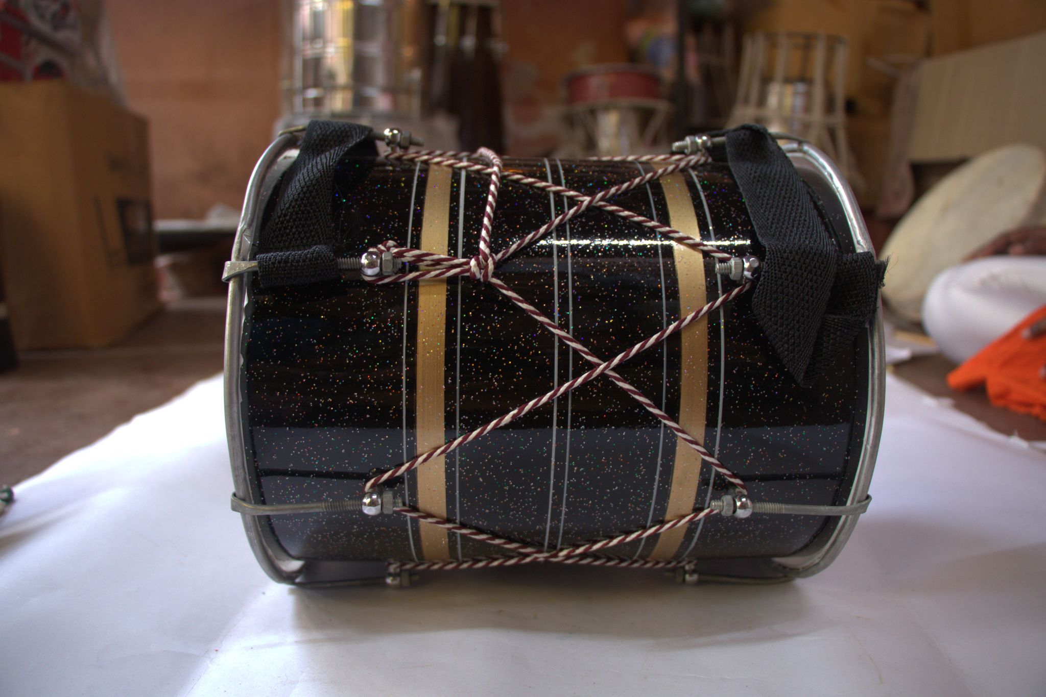 Baby Dhol ( a big headed Indian Drum-8Inch)